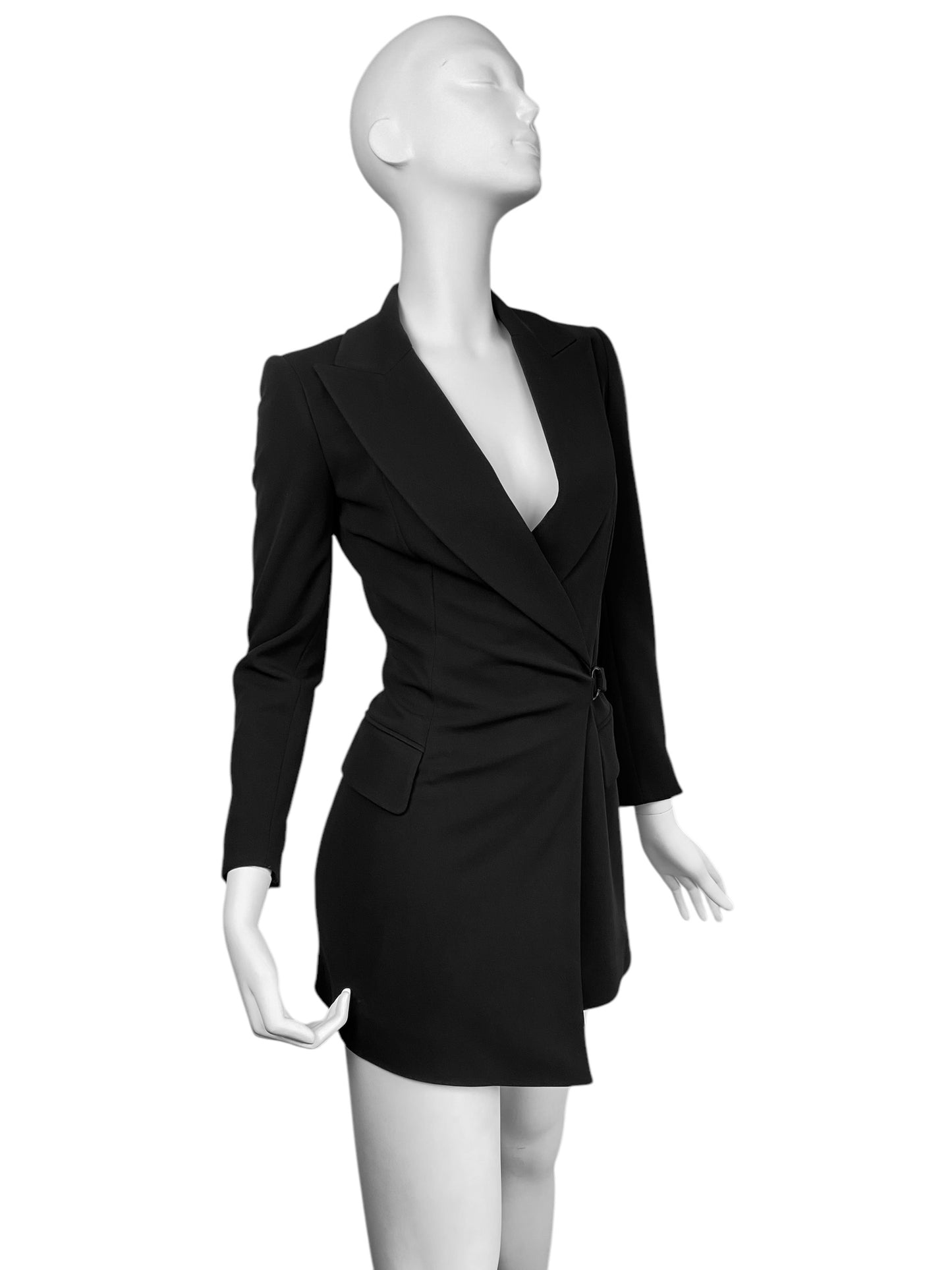 PLEIN SUD 1990s BLACK BLAZER DRESS