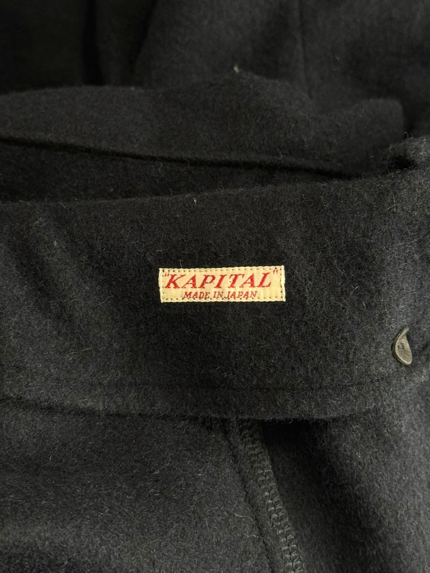 KAPITAL 2010s NAVY BLUE OVERSIZE JACKET