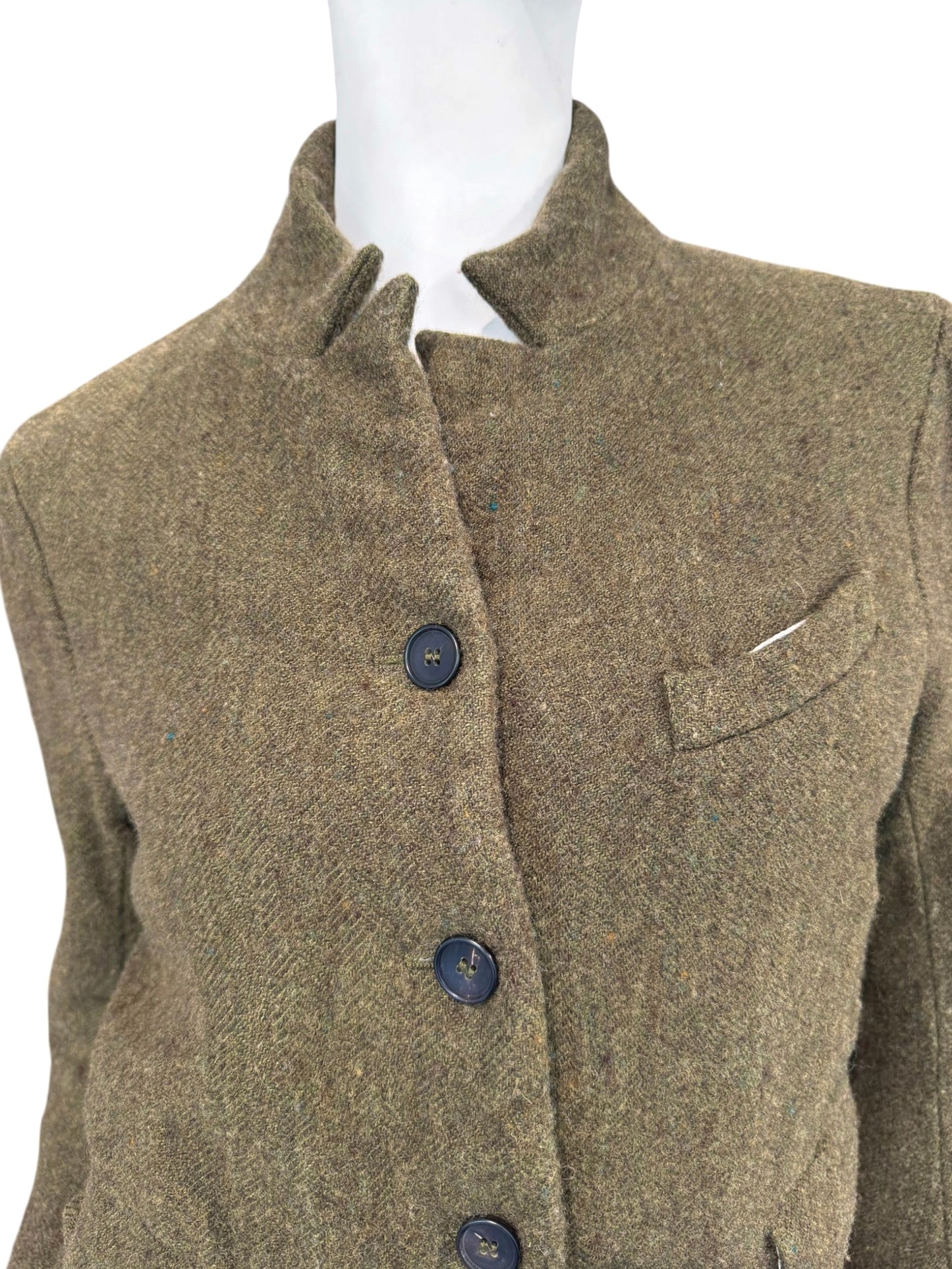 BERGFABEL 2010s GREEN WOOL JACKET