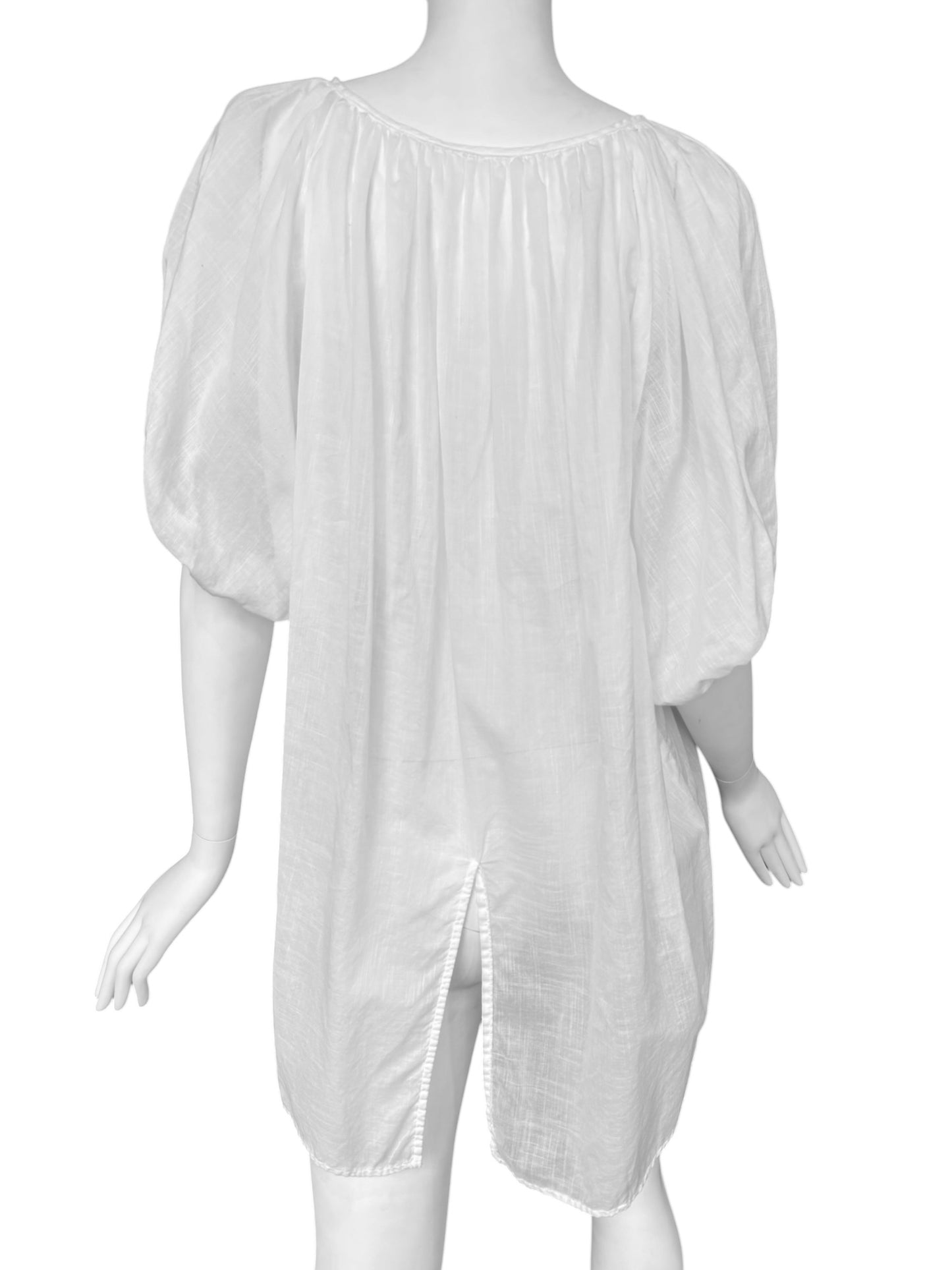KAPITAL 2000s WHITE ROMANTIC BLOUSE