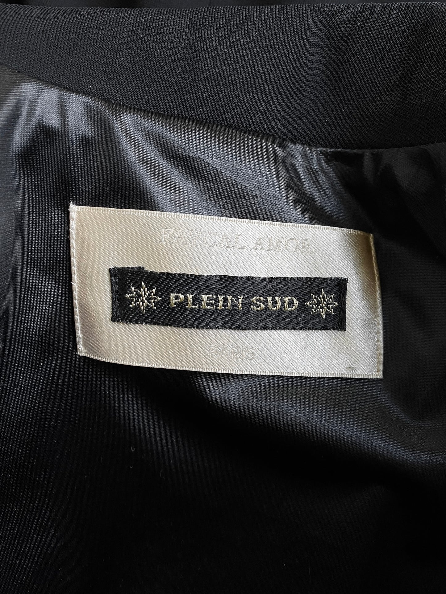 PLEIN SUD 1990s BLACK BLAZER DRESS