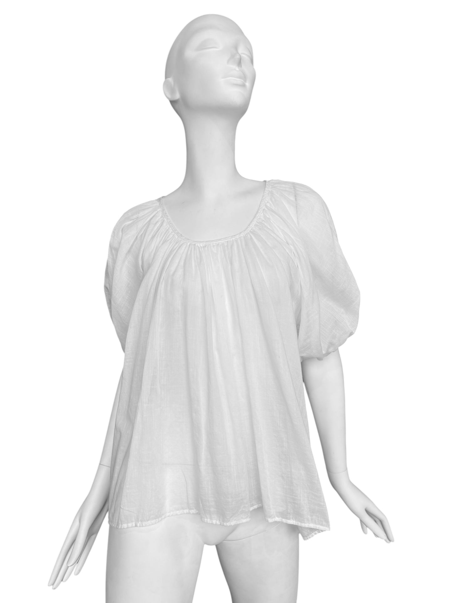 KAPITAL 2000s WHITE ROMANTIC BLOUSE
