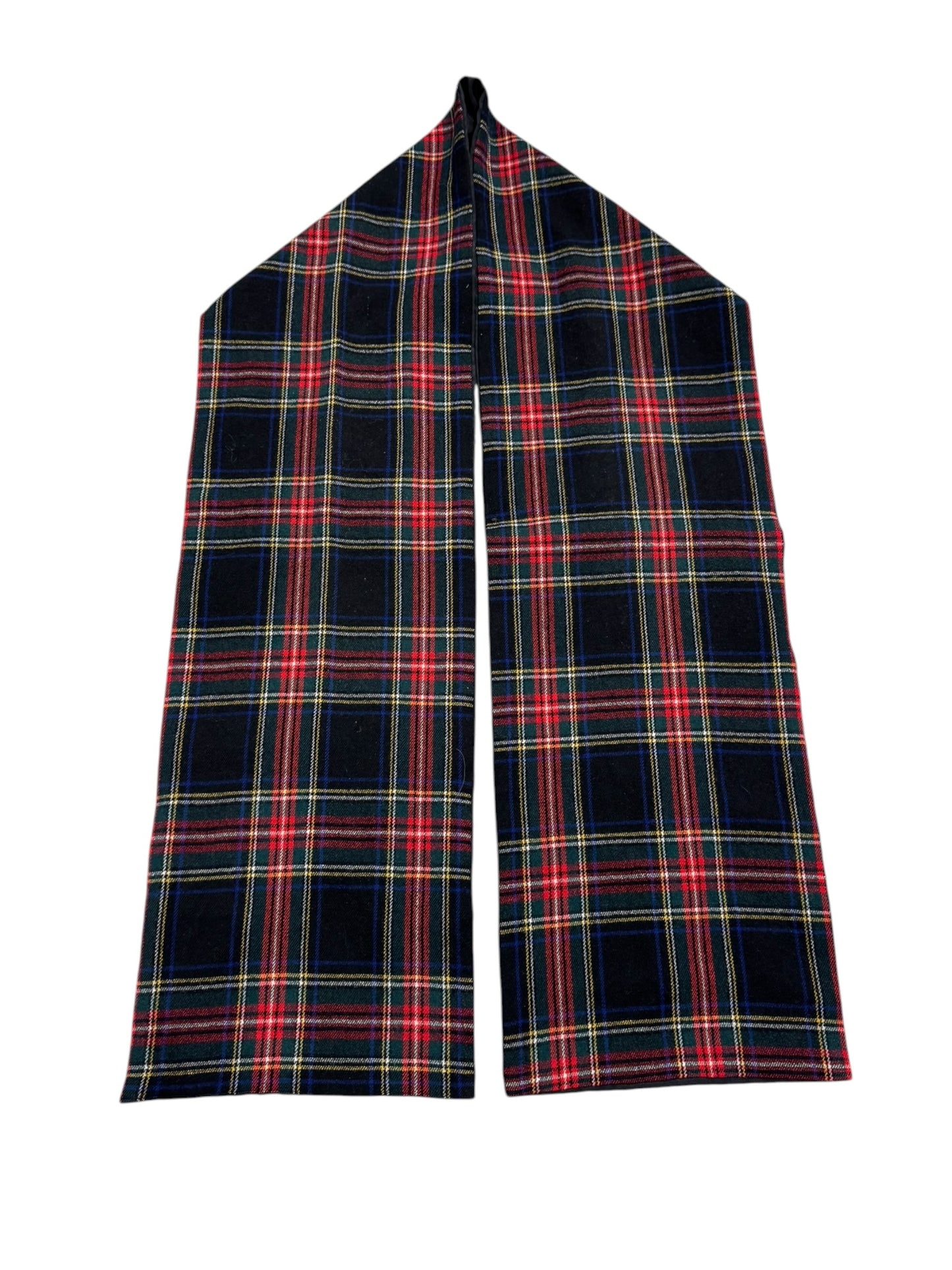 COMME DES GARÇONS HOMME 2000s WOOL TARTAN SCARF