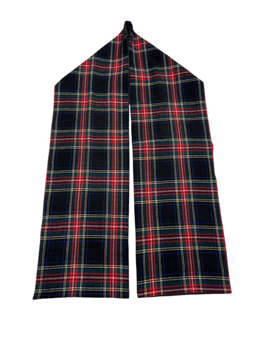 COMME DES GARÇONS HOMME 2000s WOOL TARTAN SCARF