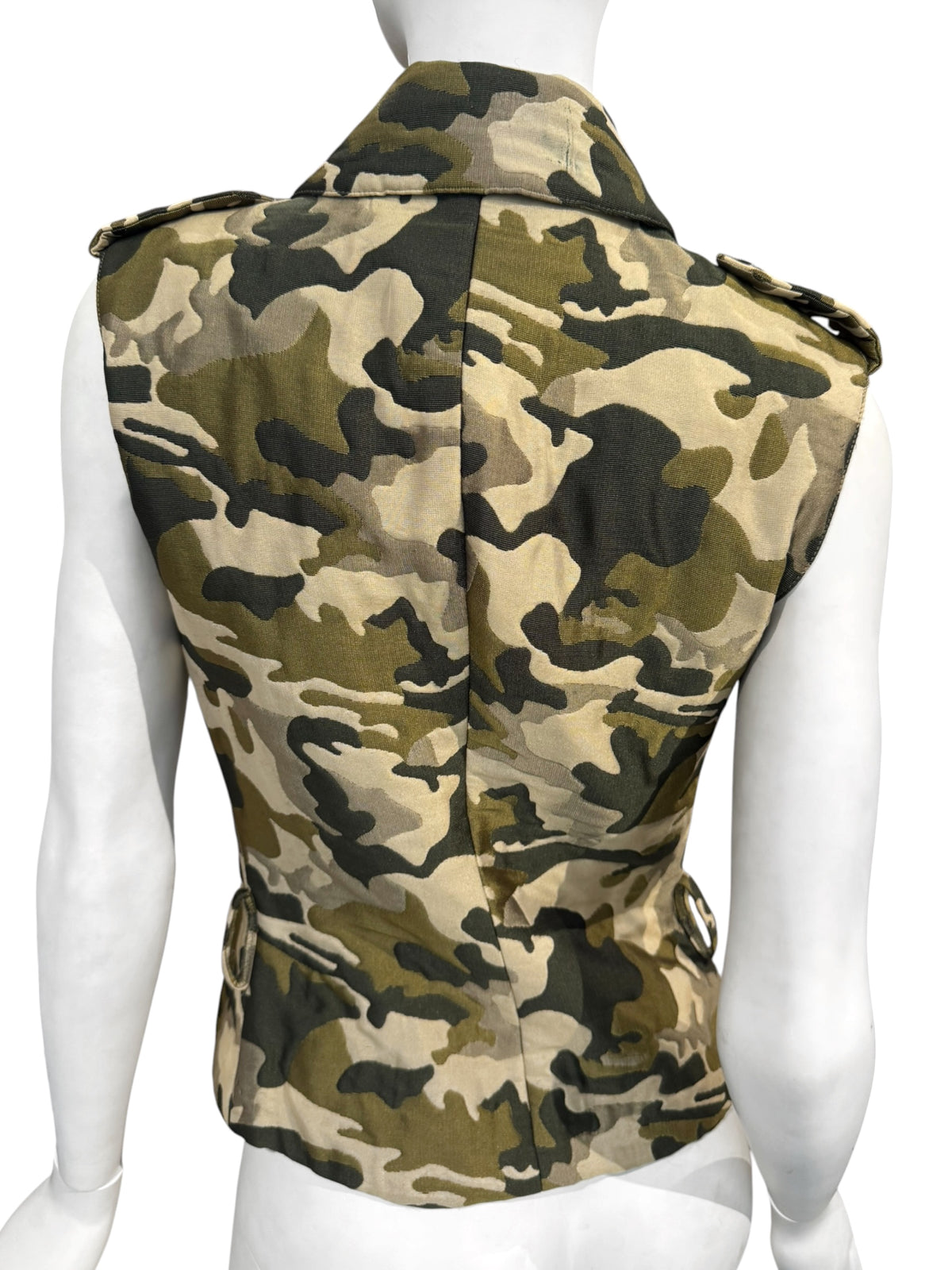 ALEXANDER MCQUEEN SS1998 ‘GOLDEN SHOWER’ CAMO VEST