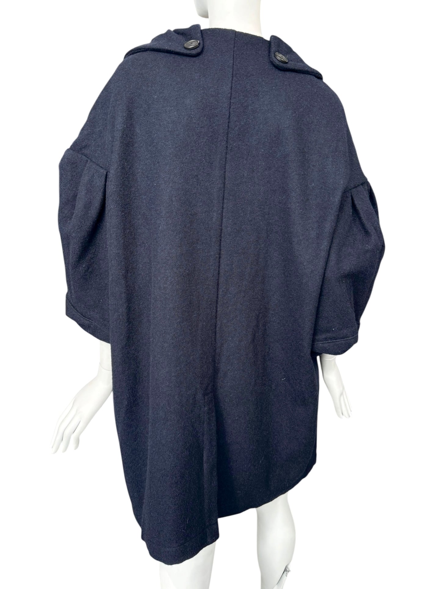 KAPITAL 2010s NAVY BLUE OVERSIZE JACKET
