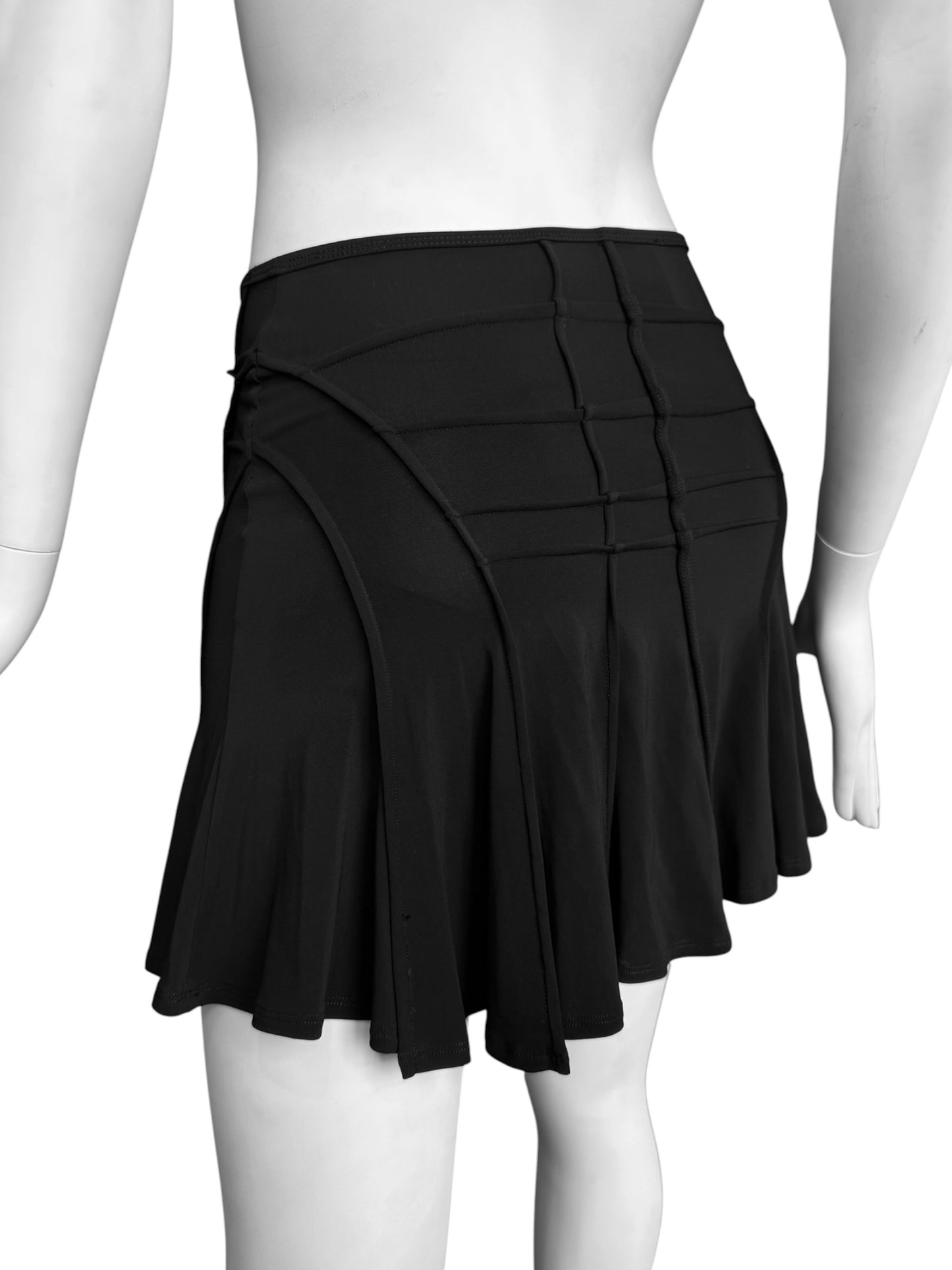 PLEIN SUD SS2004 BLACK MINI SKIRT