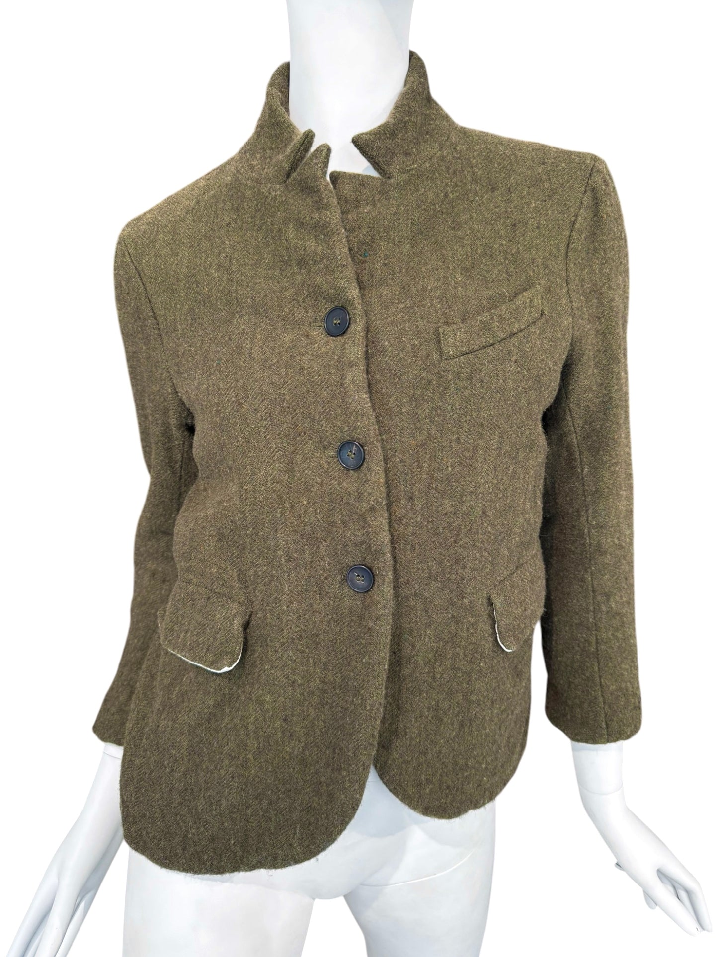BERGFABEL 2010s GREEN WOOL JACKET