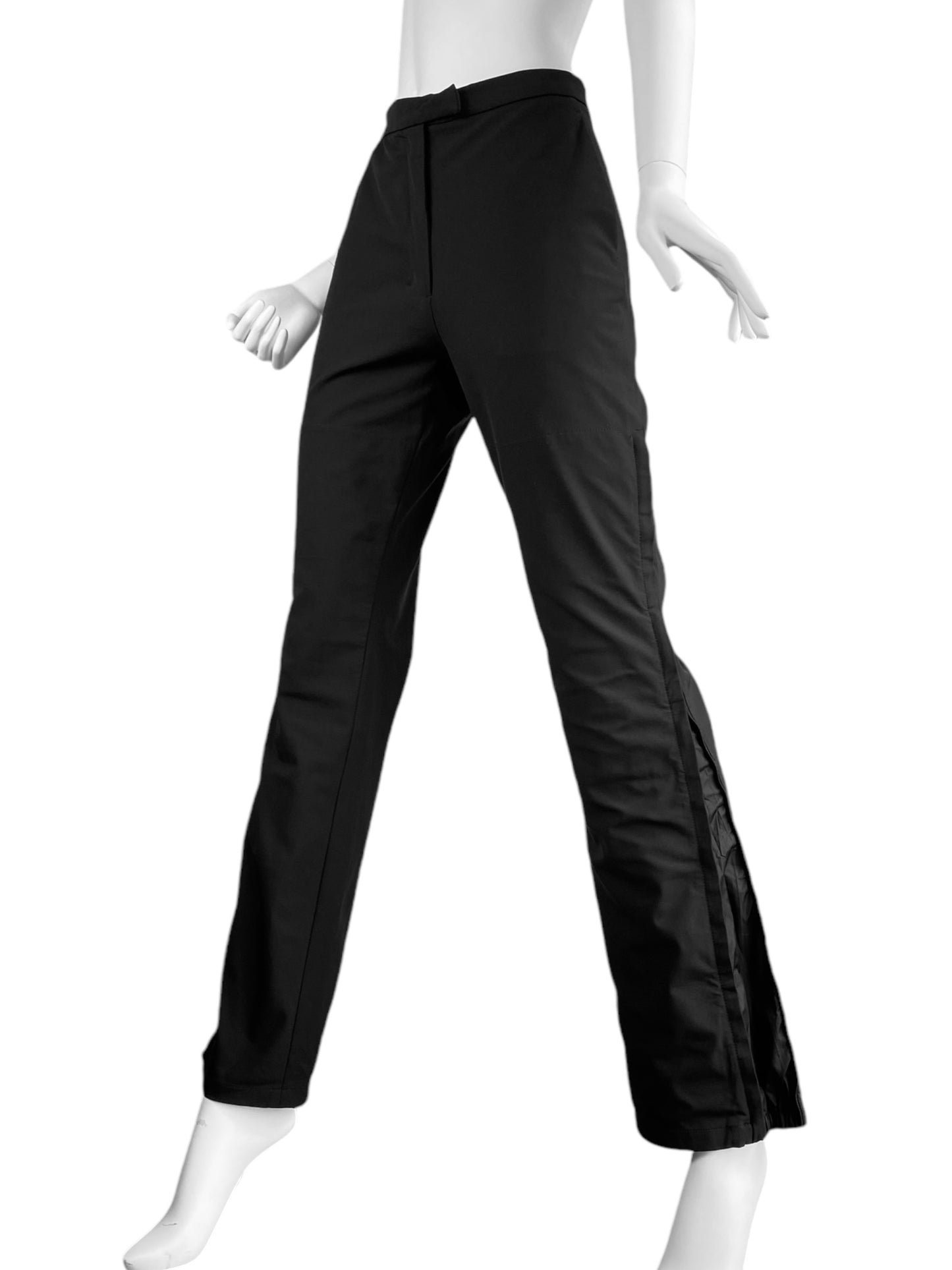 PRADA FW1999 BLACK FLARED PANTS