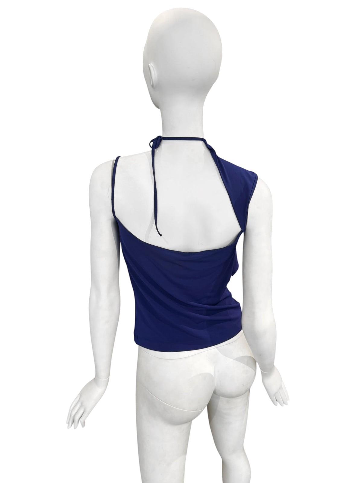 PLEIN SUD SS1998 PURPLE ASYMMETRICAL TANK TOP