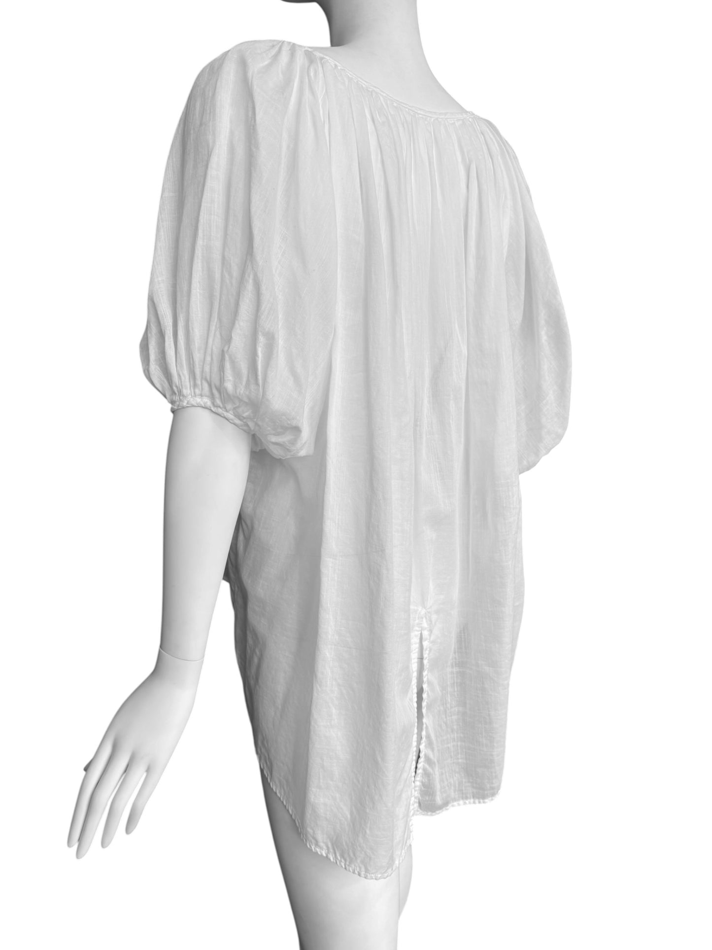 KAPITAL 2000s WHITE ROMANTIC BLOUSE