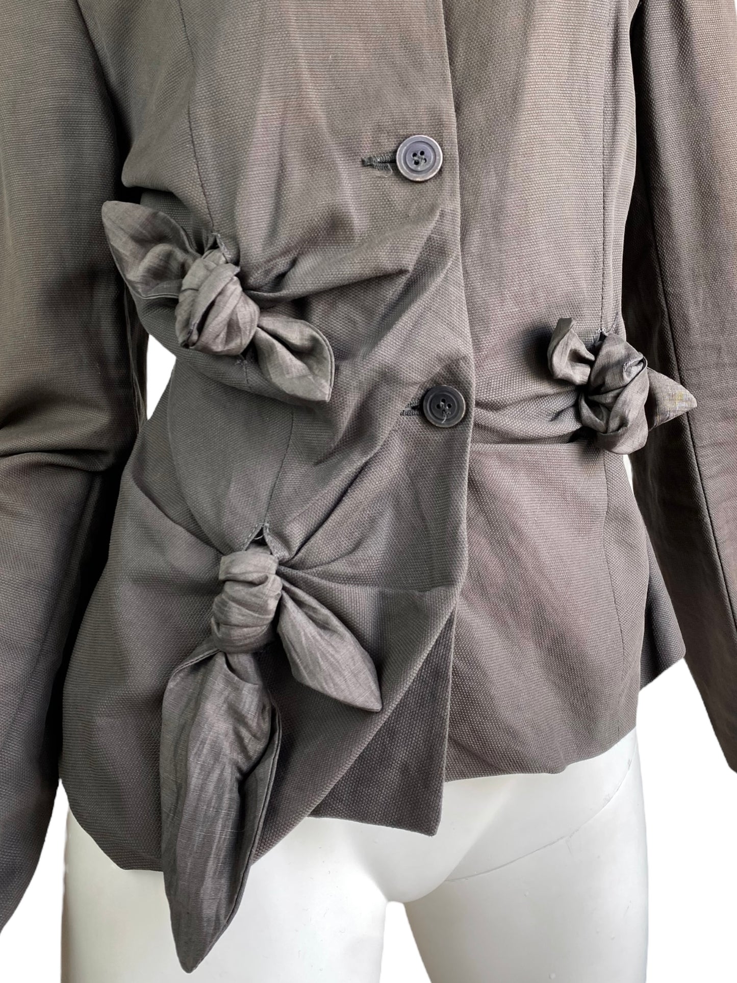 SONIA SPECIALE 2000s BROWN KNOT JACKET