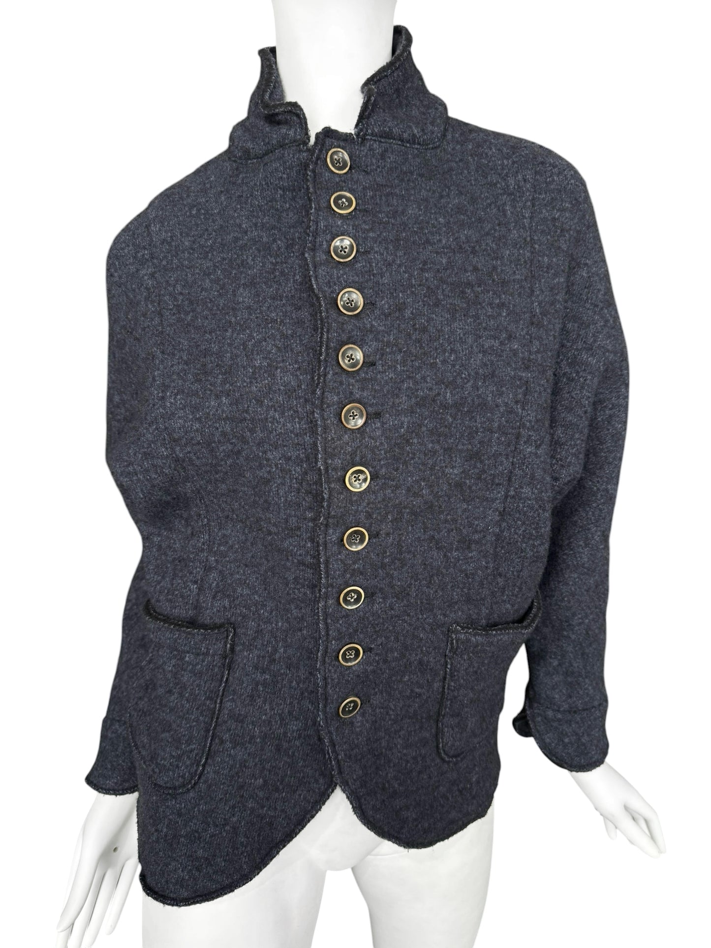 KAPITAL 2010s BLUE WOOL JACKET