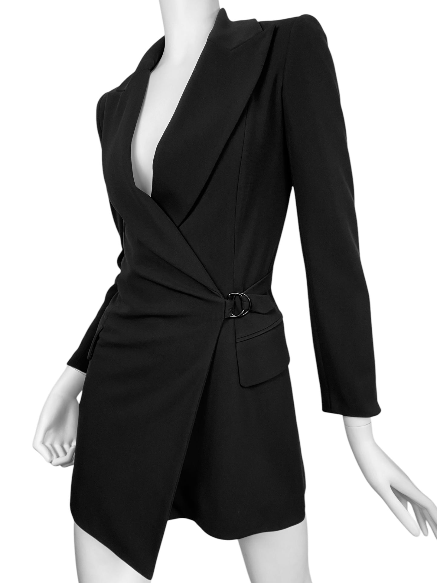 PLEIN SUD 1990s BLACK BLAZER DRESS