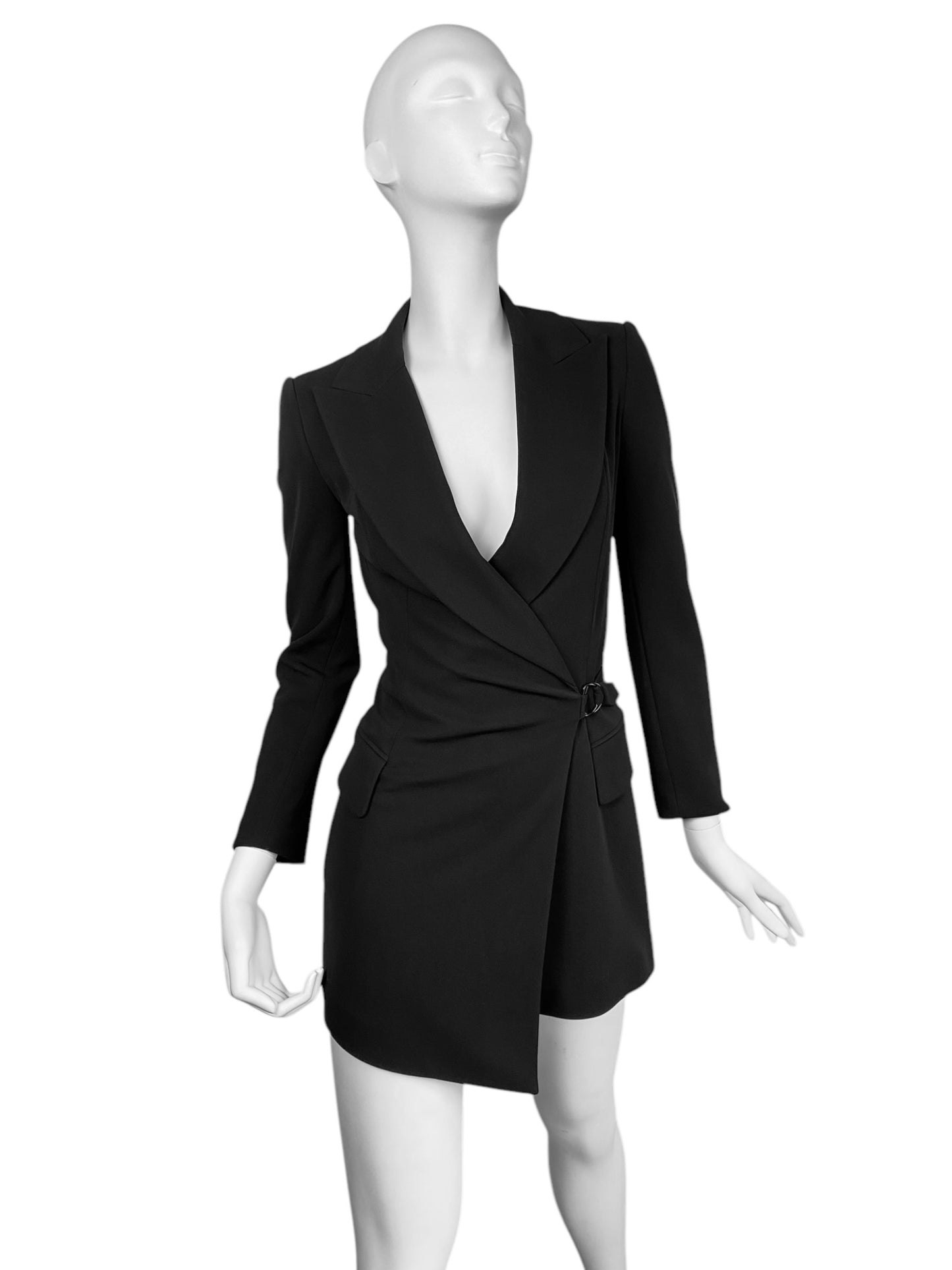 PLEIN SUD 1990s BLACK BLAZER DRESS