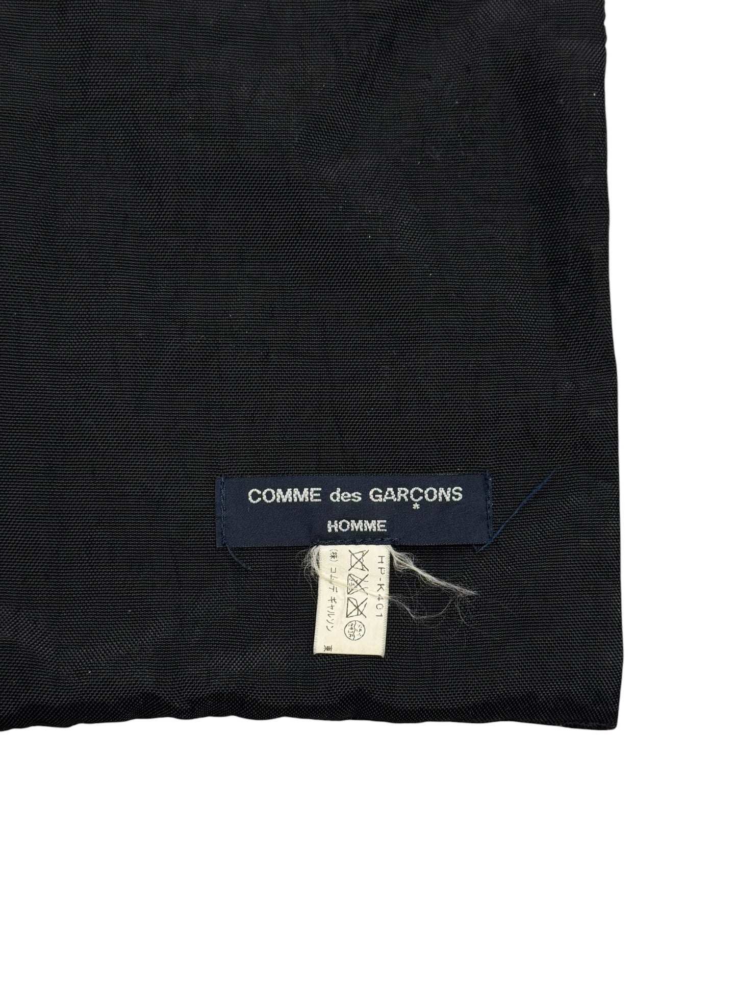 COMME DES GARÇONS HOMME 2000s WOOL TARTAN SCARF